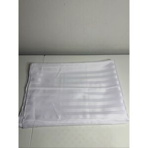 Better Home White Regal Stripe Tablecloth 84” X 60”